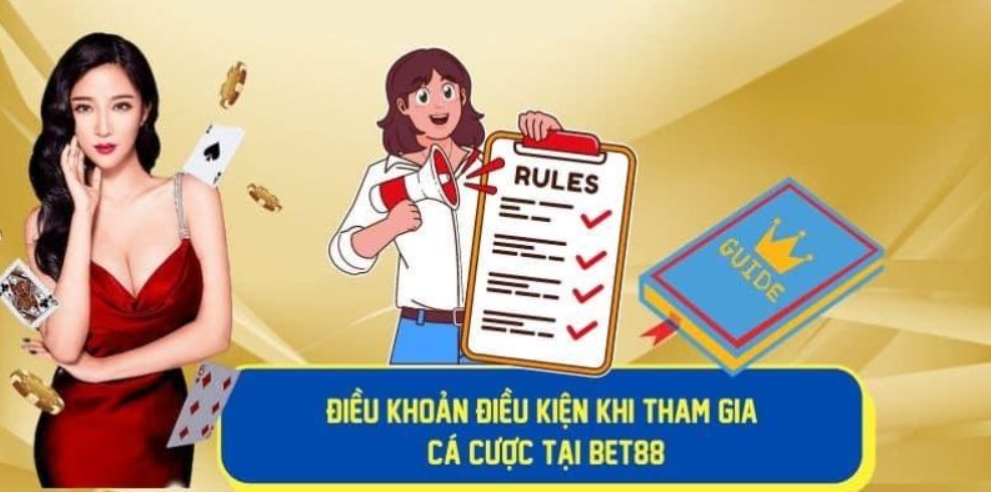 Điều khoản điều kiện về tài khoản ở nhà cái Bet88