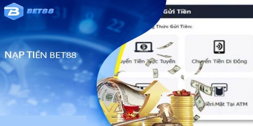 Nạp tiền Bet88 bằng thẻ ngân hàng